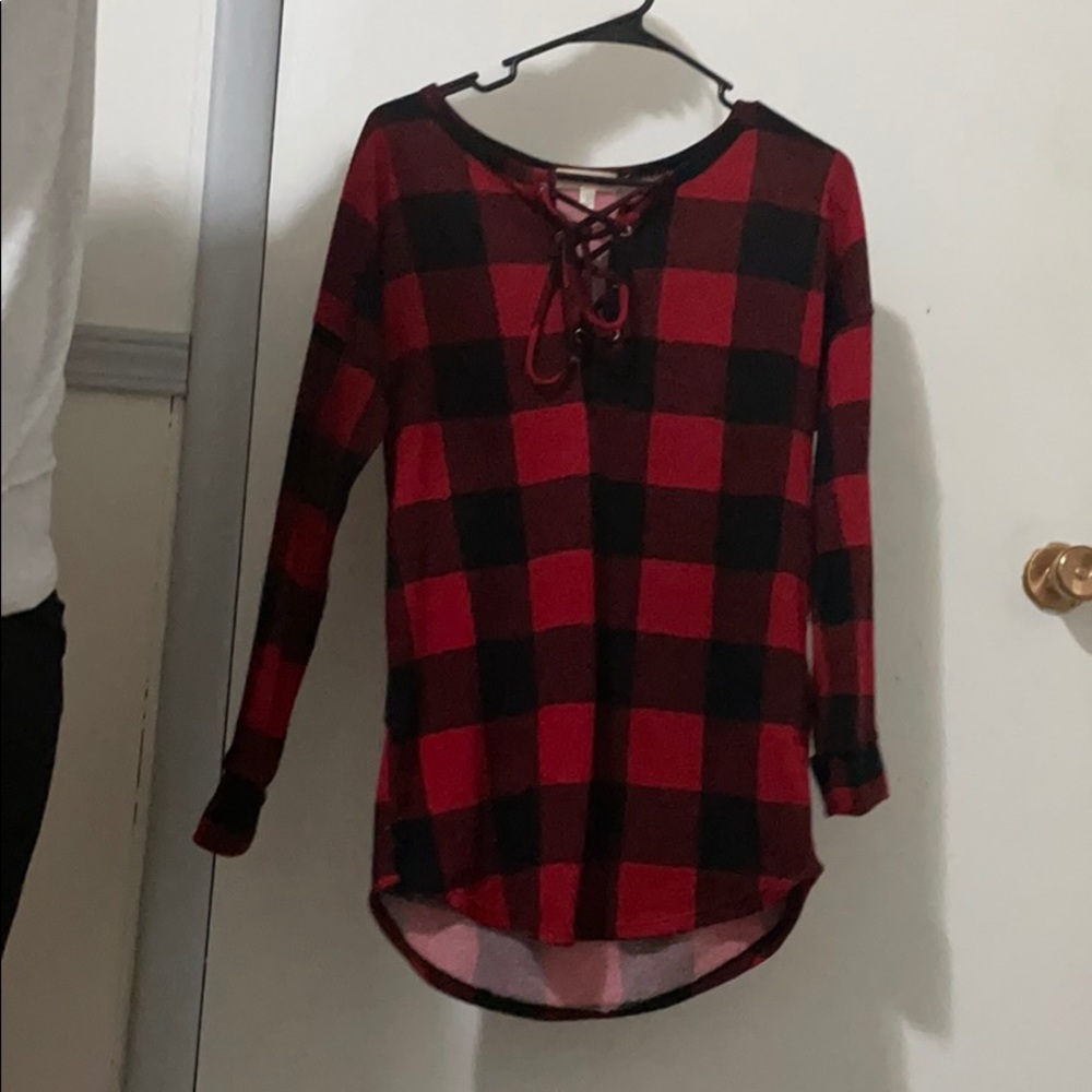 buffalo print top